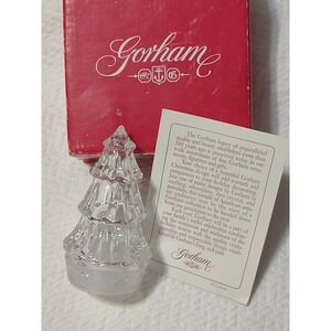 Gotham holiday Christmas tree salt and pepper shakers